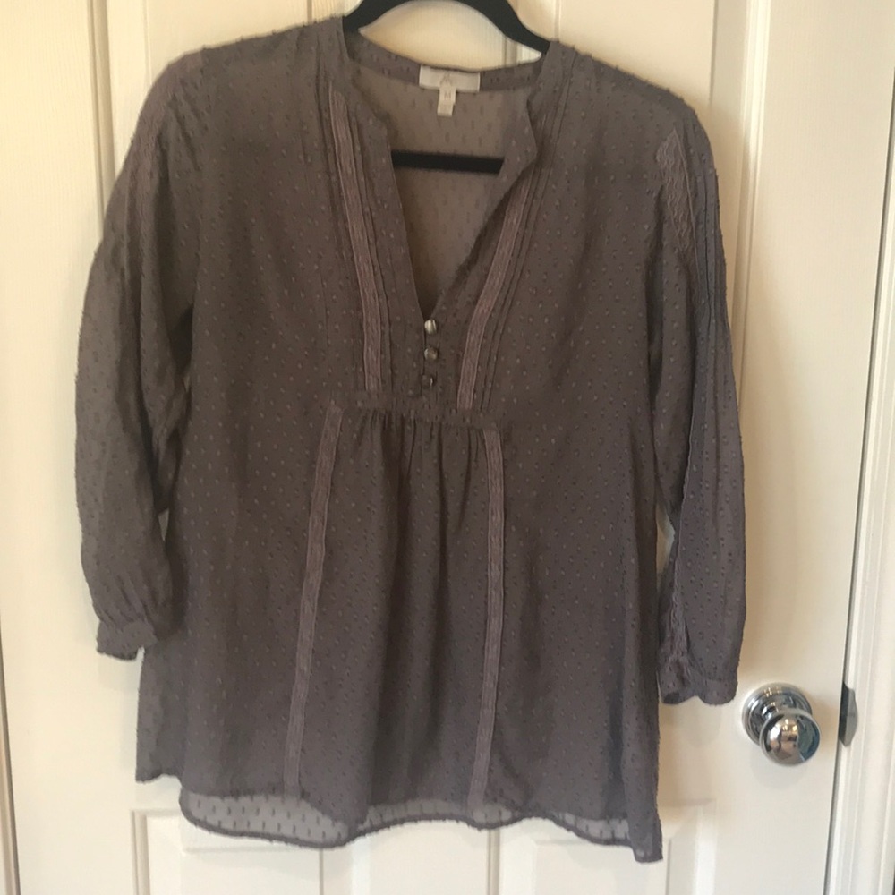 🌹HOST PICK 🌹 JOIE MAUVE SHEER BLOUSE